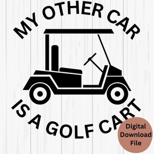 ゴルフ SVG、ゴルフ カート SVG、ゴルフ デザイン デジタル ファイル、面白いゴルフの即時ダウンロード、他の車はゴルフ カート、面白いゴルフ カート PNG ファイル、クラフト