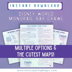 Disney Monorail Crawl: No Park Ticket Needed | Daydrinkers Bar Crawl at Monorail Resorts | Drinking Game in Orlando | Drinking Challenge