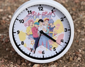 インテリア時計 BTS ACRYLIC CLOCK BTS Clock, Acrylic Wall Clock, Bangtan Sonyeondan Clock, Zero O
