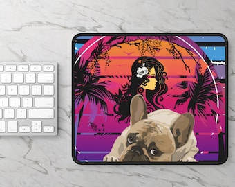Gaming mouse pad for desk accessories for gaming decor gift idea for gamers pc aesthetic