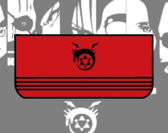 Fullmetal Alchemist Pet Bowl 18oz Anime Dog and Cat Food Bowl Red Homunculus Symbol Pet Dish for Anime Fans Otaku Pet Supplies and Gifts
