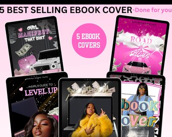 5 PLR ebook covers, eBook Template,Done For You Ebook,eBook Template Canva,Ebook Cover,Ebook Template,PLR Templates