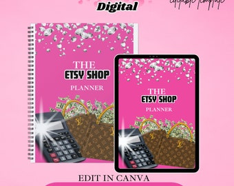PLR, Planificador de tienda Etsy, Tienda Etsy, Planificador de negocios Etsy, Cambio de marca, Planificación Etsy, Planificación empresarial, Planificadores, Planificador PLR