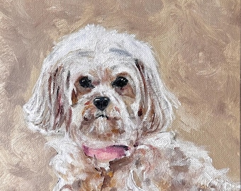 Custom Pet Portrait Paintings