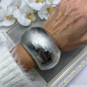 Silver Cuff Bracelet, Gold Bangles, Chunky Bracelet, Gold Cuff Bracelet, Silver Chunky Bangles,  Unique Bracelet For Women