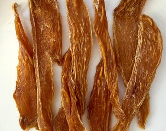 Cecina de pollo de calidad humana - Premios naturales para perros en lotes pequeños