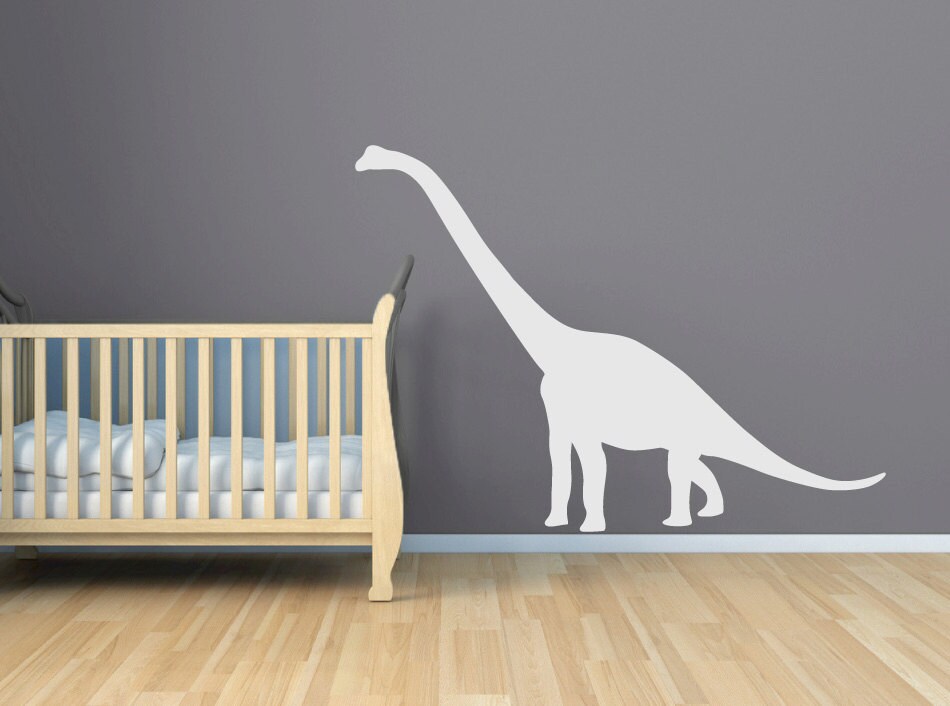 Dinosaur Wall Decal Vinyl Dinosaur Wall Decor Sticker Large Etsy