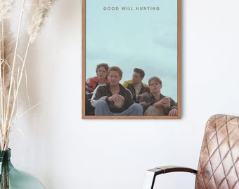 Good Will Hunting Movie Poster Digital Download, Movie Wall Art, Printable Wall Art, Movie Print, Gift Idea, Minimalistic