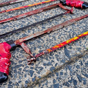 Art The Clown Inspired Bloody Hacksaw Prop