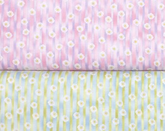 April Showers - Mayday Ribbons & Daisies - cotton fabric by the yard