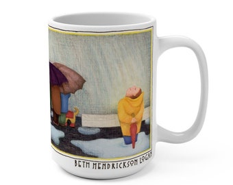 Smile at the Rain 15oz Ceramic Mug