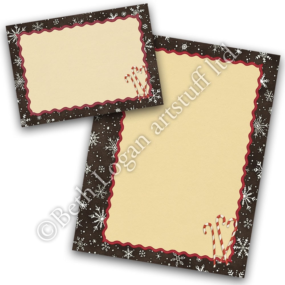 Holiday Kitchen Recipe Binder Refill Pages 10 Downloadable PDF Files Etsy