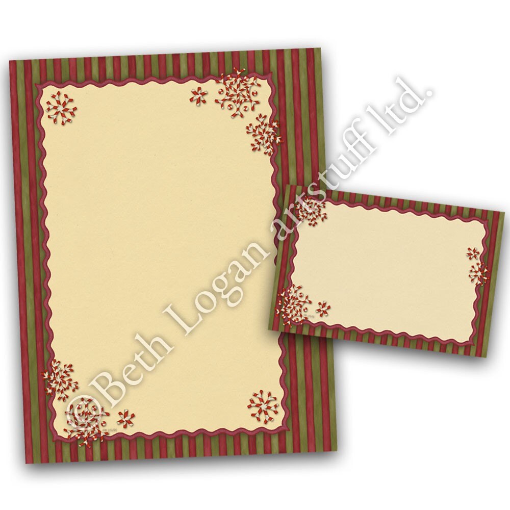 Holiday Kitchen Recipe Binder Refill Pages 10 Downloadable PDF Files Etsy