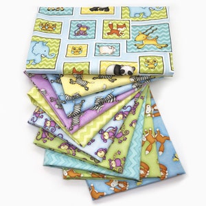 Two by Two - Cotton Fabric 10 Fat-Quarter Bundle