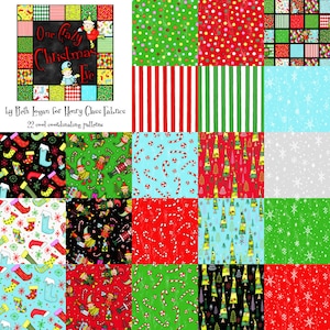 One Crazy Christmas Eve cotton fabric by the yard