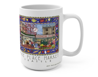 Classic Pike Place Market 15oz Ceramic Mug