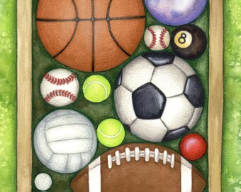 Have a Ball Garden Flag