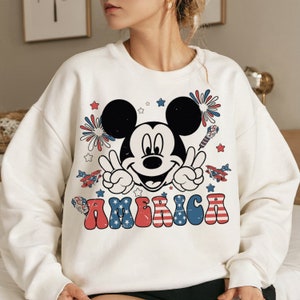 Micey America PNG, Mikey Sublimation, 4th July Mouse and Friends, Fourth of July T Shirt Design, USA sublimation download, Patriotic