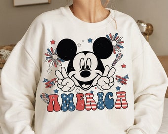 Micey America PNG, Mikey Sublimation, 4th July Mouse and Friends, Fourth of July T Shirt Design, USA sublimation download, Patriotic