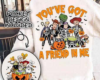 Retro Toy Cartoon halloween you have got a friend in me Png, Trendy Toy cartoon Halloween PNG, Trick Or Treat PNG, Spooky Season Png