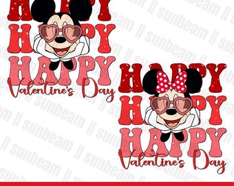 Micey Mini valentines PNG, Mouse couple valentine Png, Valentine's Day, Valentines Png, Valentines Couple Shirt, Mouse And Friends