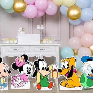Babyland Party Stand Up Prop, Mikey and Friends Cutout, , Mikey Baby Shower, Mini Baby Shower, Babyland, DIGITALFILE ONLY