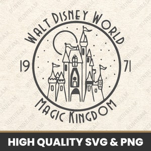 Topolino magico regno in formato SVG, Topolino e amici, Disney in formato SVG, file in formato Svg per Cricut, Regno magico, Topolino png, tshirt png con download digitale