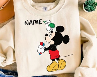 Mickeyy Mouse schrijfleraar Png, Eerste schooldag png, Muis en vrienden, Eerste/Tweede/Derde Leerjaar Terug naar school png