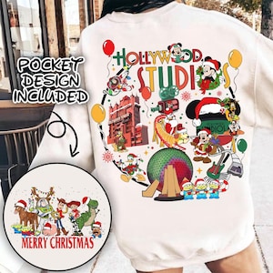 Toy Merry Christmas Hollywood studio PNG, Merry Christmas Png, Holiday Season Png, Trendy Christmas Png For Shirt, Christmas Friends Png