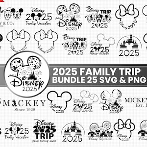 2025 Family Vacation SVG, Micey Mouse and Friends SVG, 2025 Family Trip SVG, Family Vacation 2025 svg, Family Tour Png, SvgFiles For Cricut