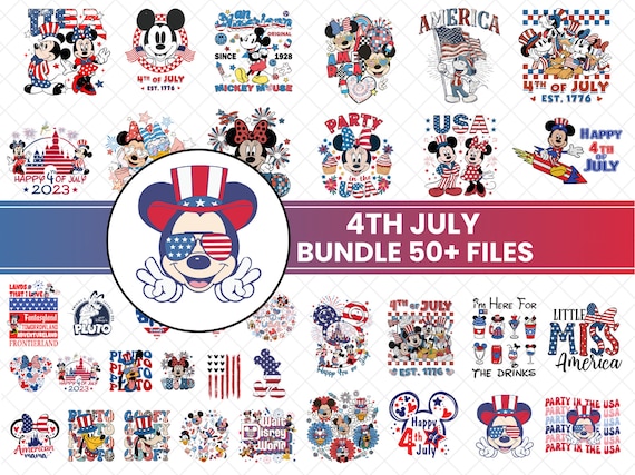 Micey Mouse 4th of July Bundle PNG, Independence Day, Kids 4th of july, Mikey Sublimation, 4th July Mouse and Friends, Fourth of July TShirt
