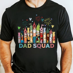 Dad Squad Png, Father&#39;s Day Png, Mouse Dad Shirt, Gift For Dad Png, Dad Shirt Svg, Family Vacation, Family Matching, Best Mouse Dad