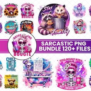 Boujee Skull Png Bundle, Funny Sarcastic Png, Skeleton Tshirt, Snarky Skeleton Png, Funny Skeleton, Funny Skull Png, Sublimation Design