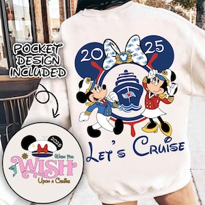 Mikey Mouse Lets Cruise 2025 PNG, Dis ney Family Trip 2025 Png, Family Vacation Png, Dis ney Vacay Mode Png, Mouse And Friends Let Cruise