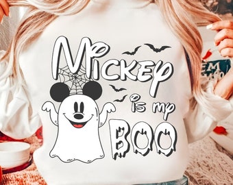 Micey is my Boo Halloween Png, Trendy Micey Mouse Halloween PNG, Trick Or Treat PNG, Halloween Png, Spooky Season Png, Halloween Pumpkin