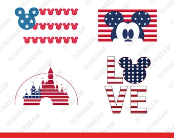 July 4th Micey Mouse PNGs, Mikey Sublimation, 4th July Mouse and Friends, Fourth of July T Shirt Design, USA sublimation, patriotic Png