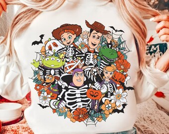 Retro Toy Cartoon halloween Png, Trendy Toy cartoon Halloween PNG, Trick Or Treat PNG, Spooky Season Png
