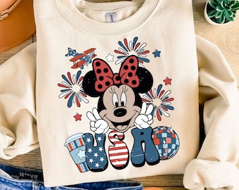 USA Micey 4. Juli PNG, mikey Sublimation, 4. Juli Maus und Freunde, Vierter Juli T-Shirt Design, USA Sublimation Download, Patriotisch