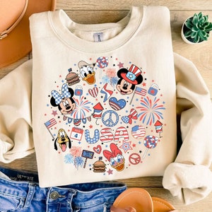 Usa Mouse PNG, Mikey Sublimation, 4th July Mouse and Friends, Fourth of July T Shirt Design, USA sublimation, patriotic Png