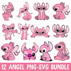 Paquete de SVG de ángel, svg de pareja de puntadas, svg de amor de puntadas, svg de ángel, svg de ángel de puntada, svg de puntada rosa