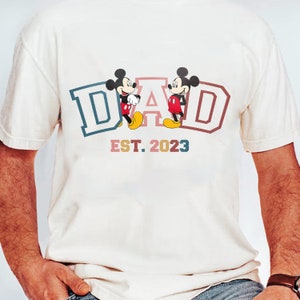Dad Mouse Png, Father&#39;s Day Png, Mouse Dad Shirt, Gift For Dad Png, Dad Shirt Svg, Family Vacation, Family Matching, Best Mouse dad