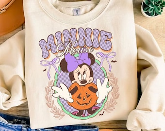 Trendy Mouse Halloween PNG, Trick Or Treat PNG, Mouse Halloween Png, Spooky Season Png, Halloween Pumpkin, Magical Halloween Sublimation Png