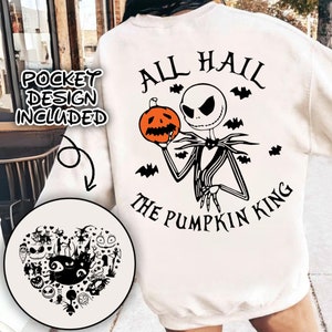 all hall the pumpkin king Png, Nightmare Character Halloween, Spooky Vibes png, Spooky Season Png, Horror Halloween Png, Halloween Horror