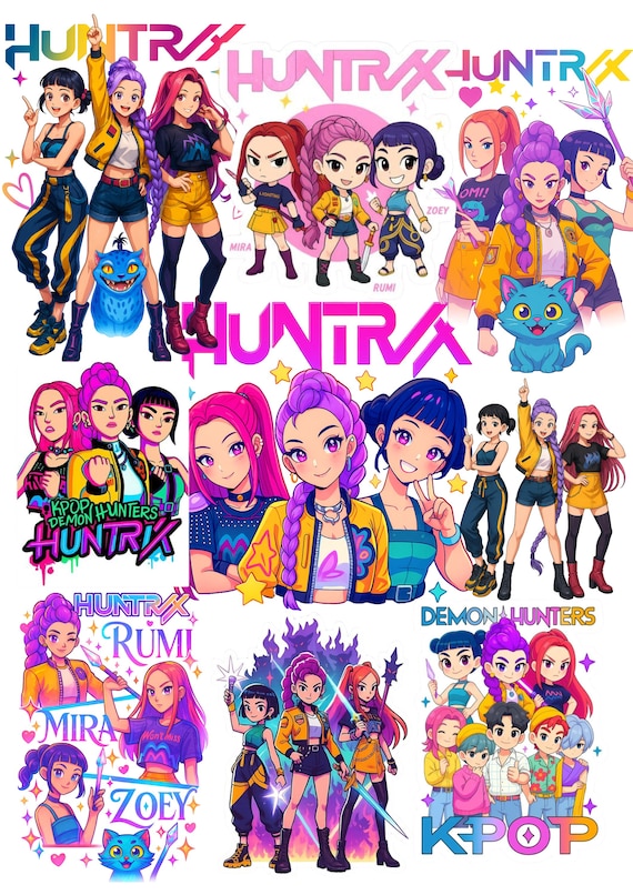 Demon Hunter Merch Kpop s As Seen On Huntrix World Tour T Gourde Air'up