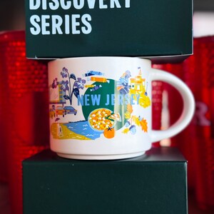 Starbucks mug- NEW JERSEY Discovery Series Collection- Brand New 14 oz