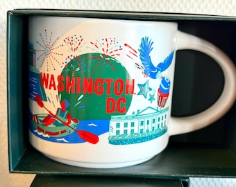 Starbucks mug- WASHINGTON DC Discovery Series Collection- Brand New 14 oz