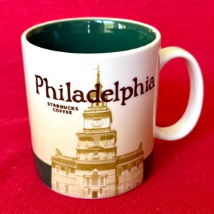 Starbucks Mug PHILADELPHIA Global Icon Collector Series 2012 BRAND NEW