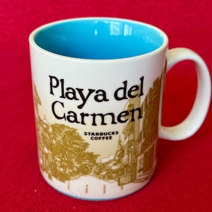 Starbucks Mug PLAYA DEL CARMEN Global Icon Collector Series 2012 Brand new