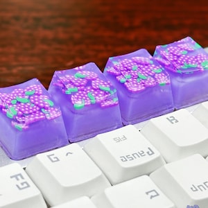 Artisan Fruit Key Cap Collection Handmade Artisan Keycap | Keycap | Cute Keycaps | Custom Keycap | Kawaii Keycap