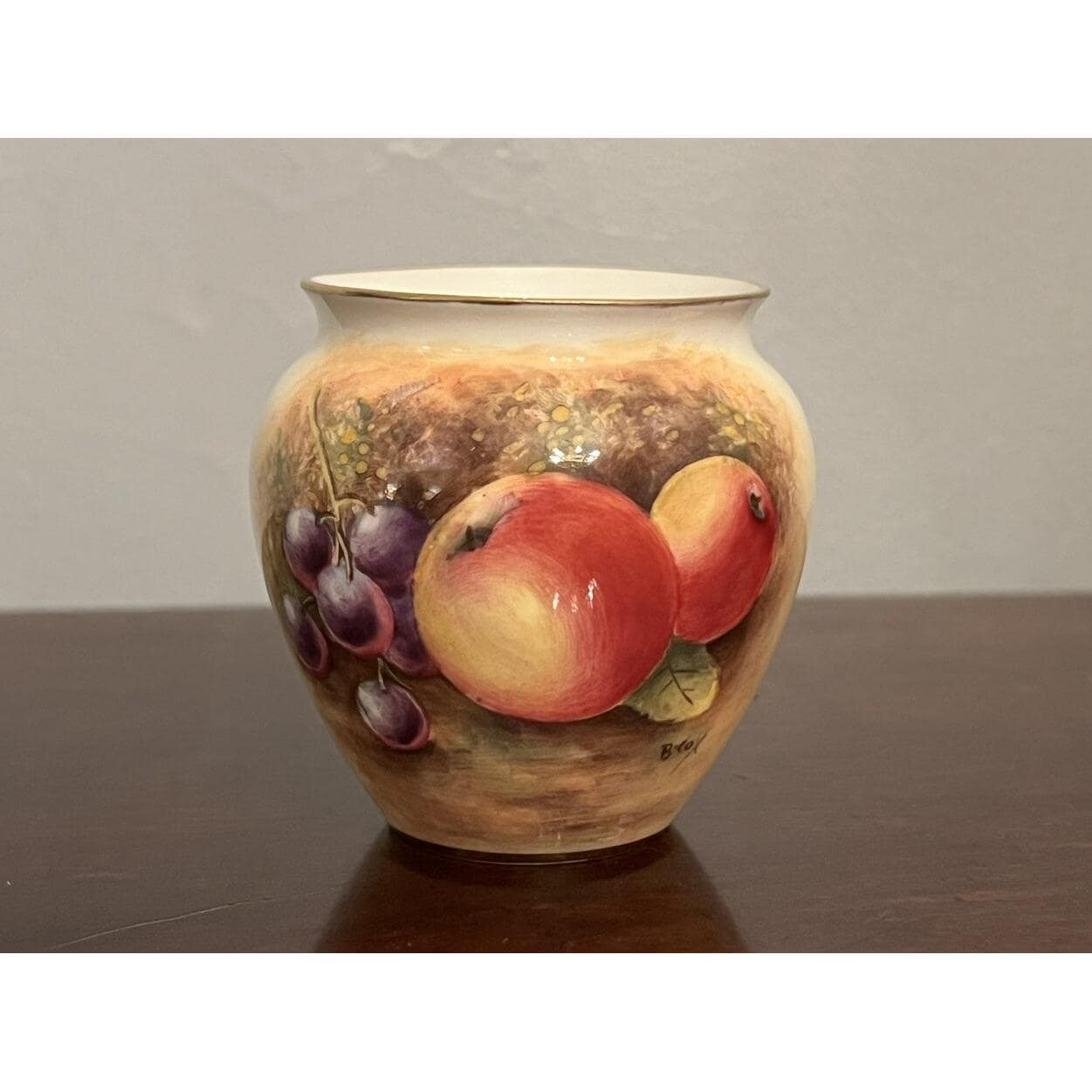 Royal Worcester Porcelain Mini Vase - Etsy